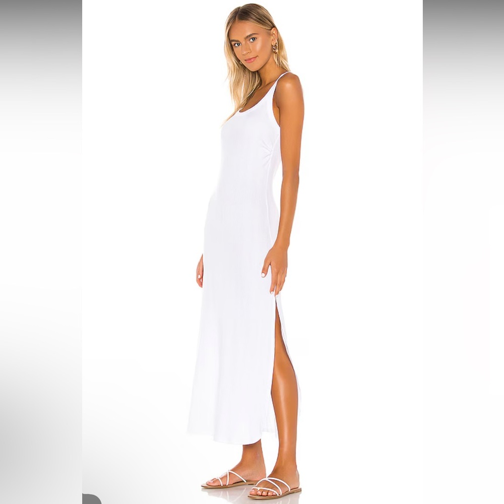 Vitamin A Swim West dress in White Sz M/8